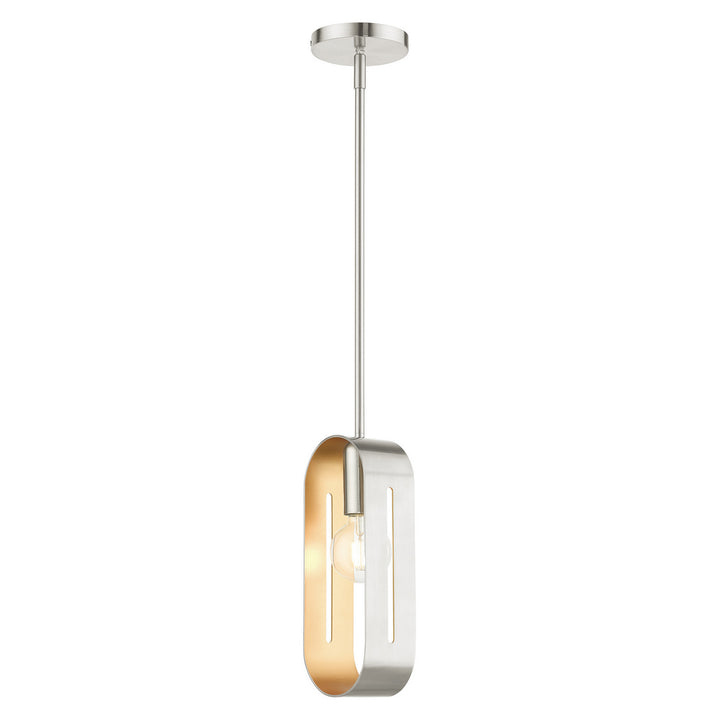 Livex Ravena 45761-91 Pendant Light - Brushed Nickel