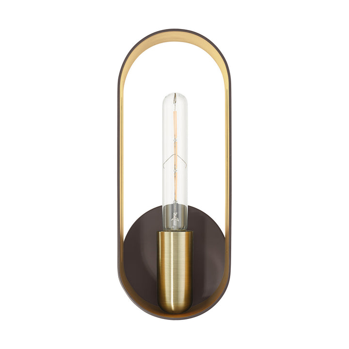 Livex Ravena 45762-07 Wall Sconce Light - Bronze w/ Antique Brasss