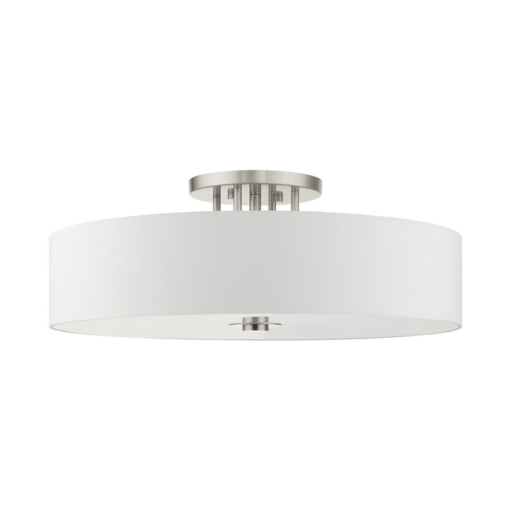 Livex Meridian 45798-91 Ceiling Light - Brushed Nickel