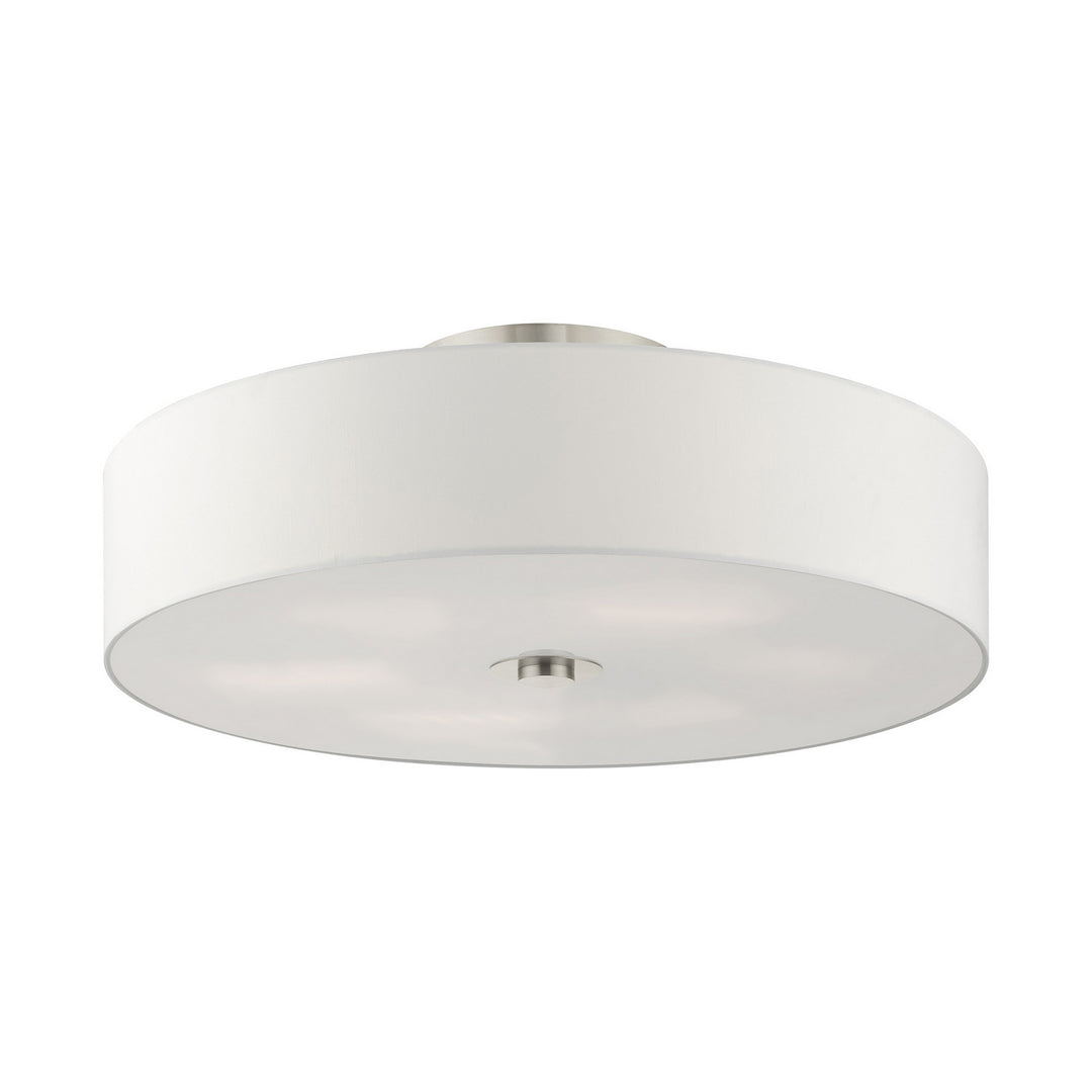 Livex Meridian 45798-91 Ceiling Light - Brushed Nickel