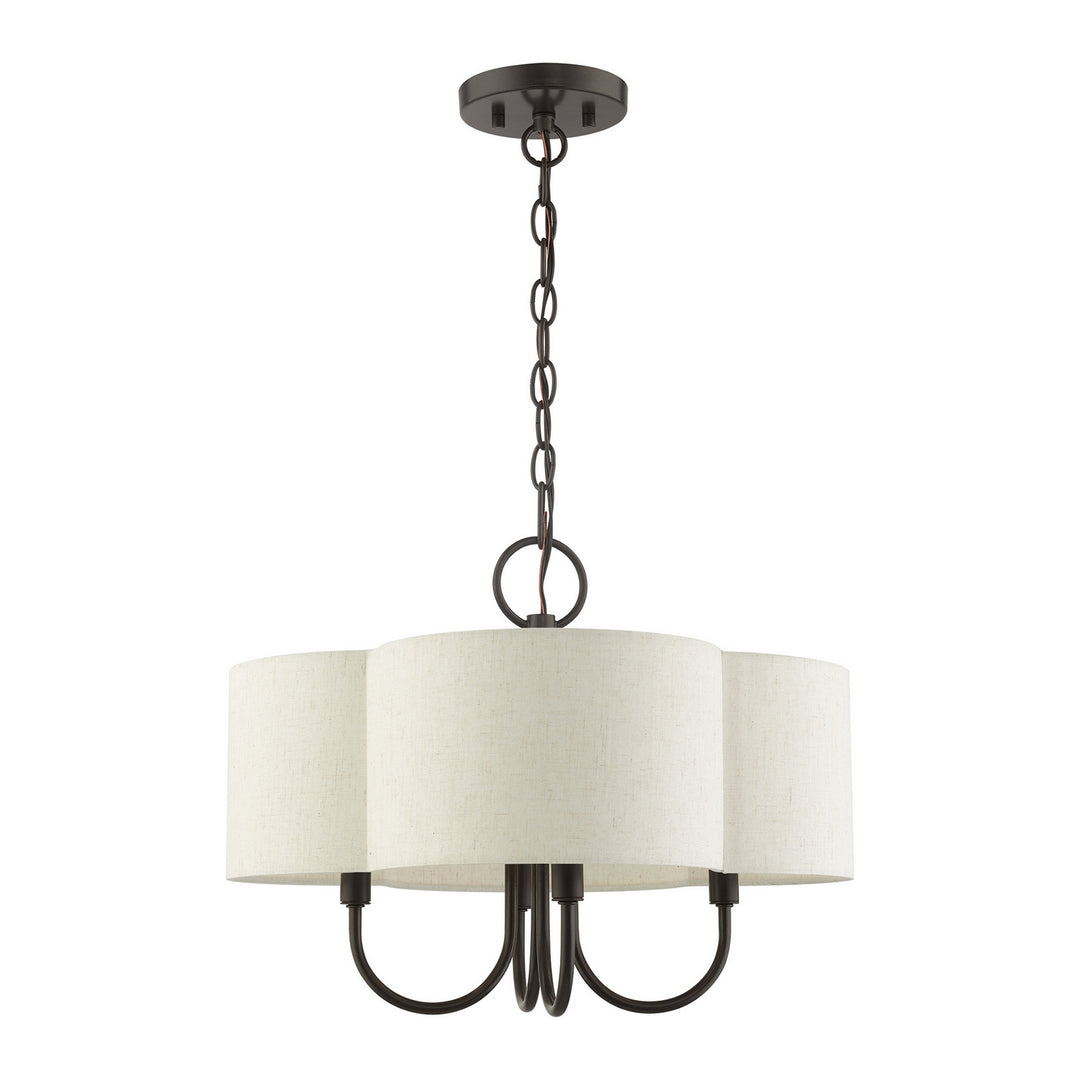 Livex Solstice 45806-92 Chandelier Light - English Bronze