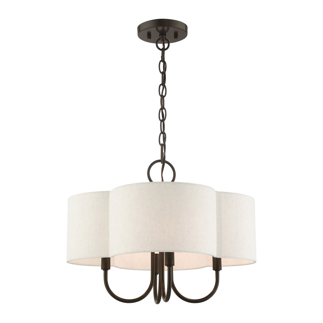 Livex Solstice 45806-92 Chandelier Light - English Bronze