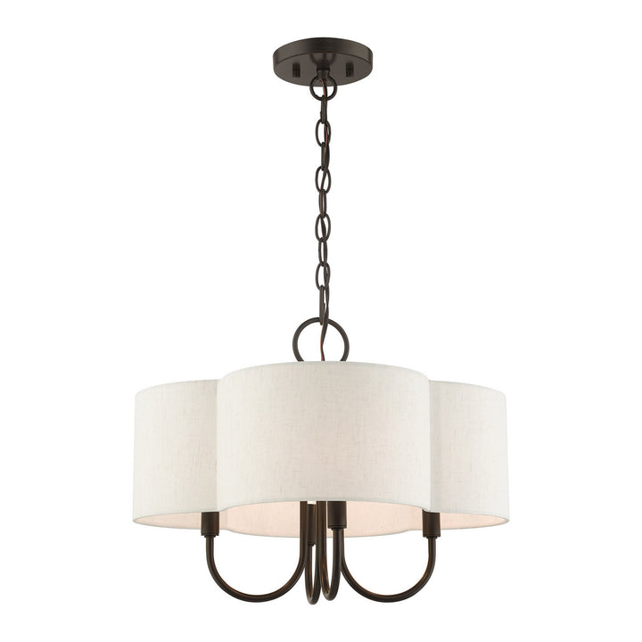 Livex Solstice 45806-92 Chandelier Light - English Bronze