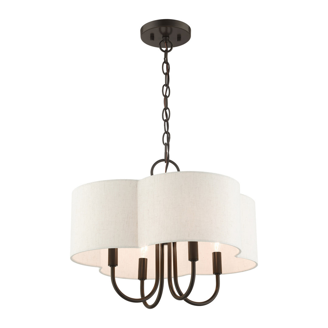 Livex Solstice 45806-92 Chandelier Light - English Bronze