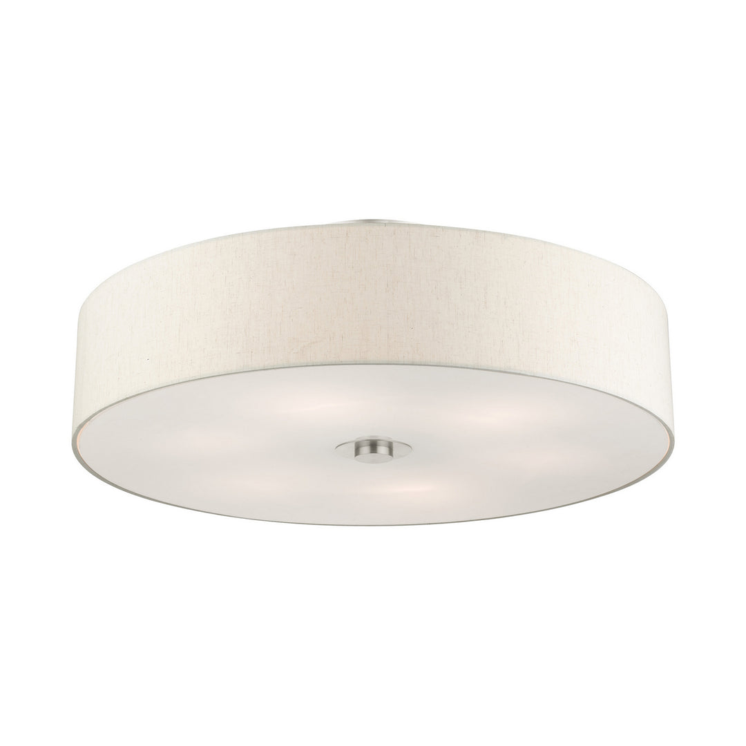 Livex Meridian 45848-91 Ceiling Light - Brushed Nickel