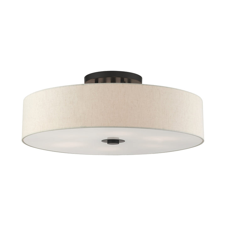 Livex Monroe 45848-92 Ceiling Light - English Bronze