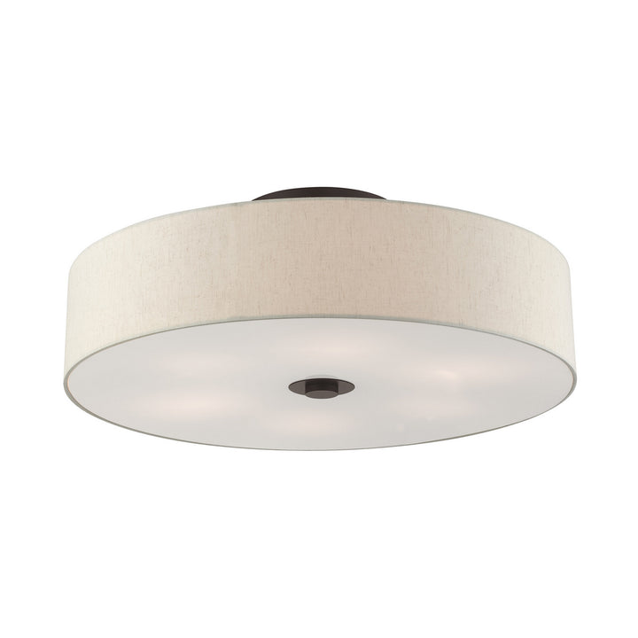 Livex Monroe 45848-92 Ceiling Light - English Bronze