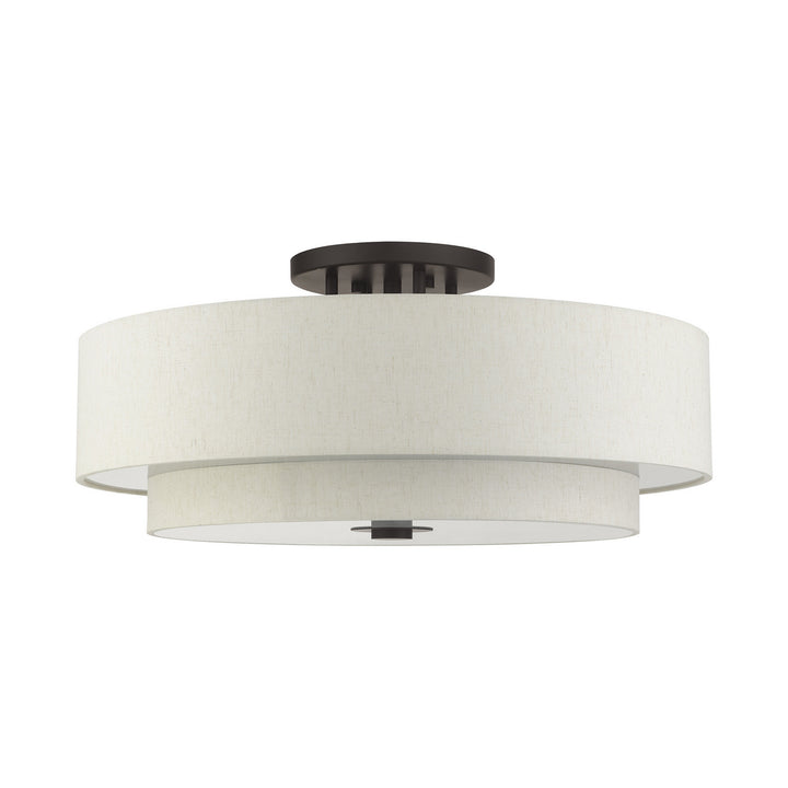 Livex Monroe 45849-92 Ceiling Light - English Bronze