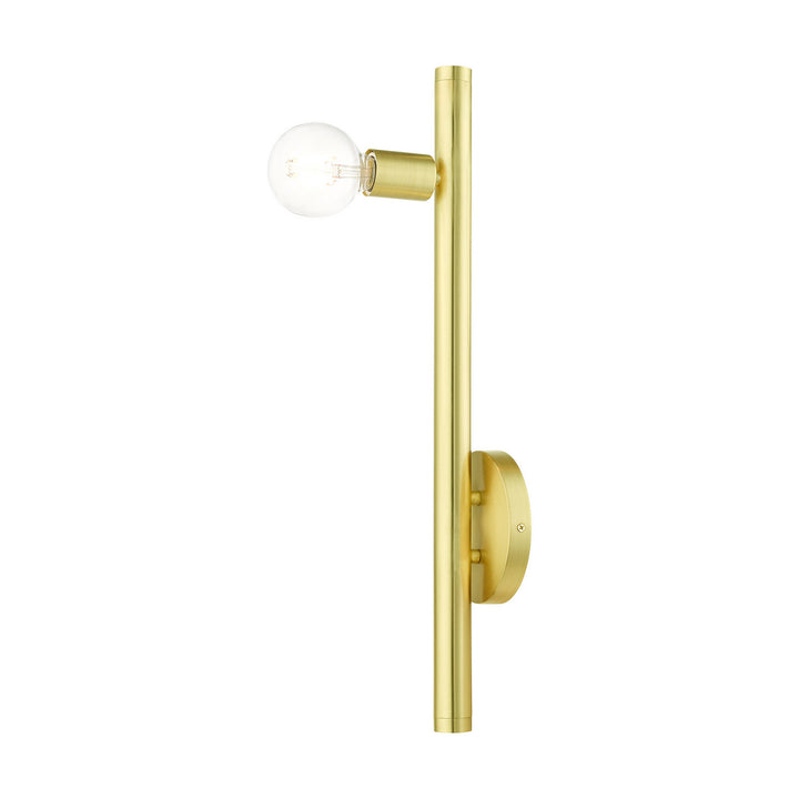 Livex Bannister 45861-12 Wall Sconce Light - Satin Brass