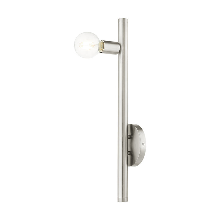 Livex Bannister 45861-91 Wall Sconce Light - Brushed Nickel