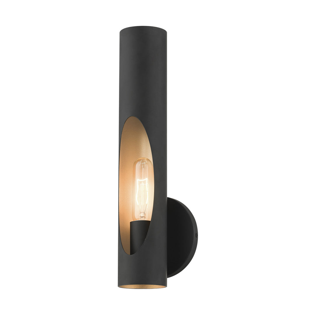 Livex Novato 45891-04 Wall Sconce Light - Black