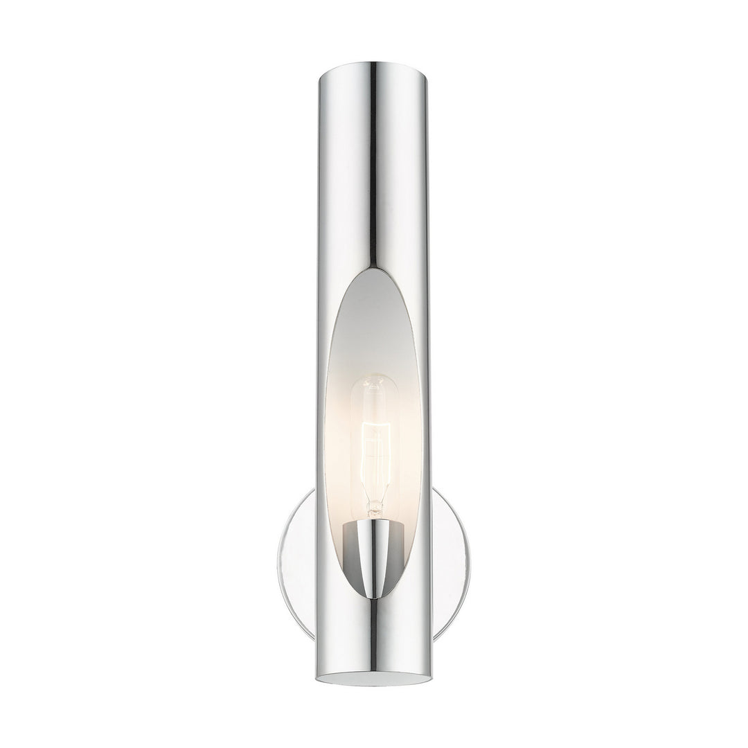 Livex Novato 45891-05 Wall Sconce Light - Polished Chrome