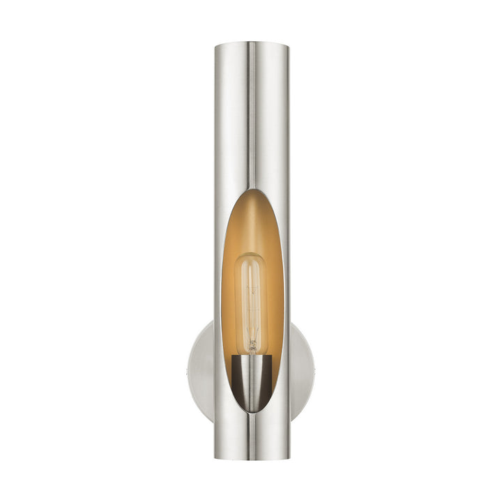 Livex Novato 45891-91 Wall Sconce Light - Brushed Nickel
