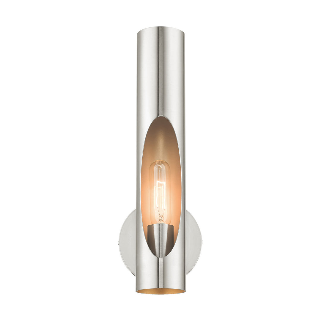 Livex Novato 45891-91 Wall Sconce Light - Brushed Nickel