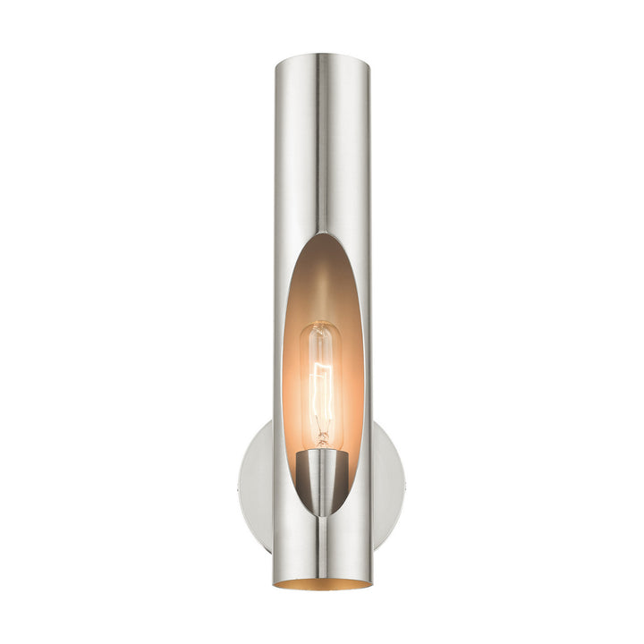 Livex Novato 45891-91 Wall Sconce Light - Brushed Nickel