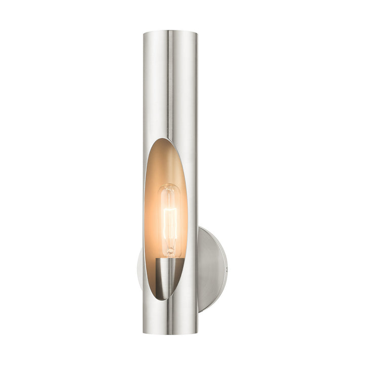 Livex Novato 45891-91 Wall Sconce Light - Brushed Nickel
