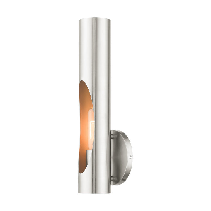 Livex Novato 45891-91 Wall Sconce Light - Brushed Nickel