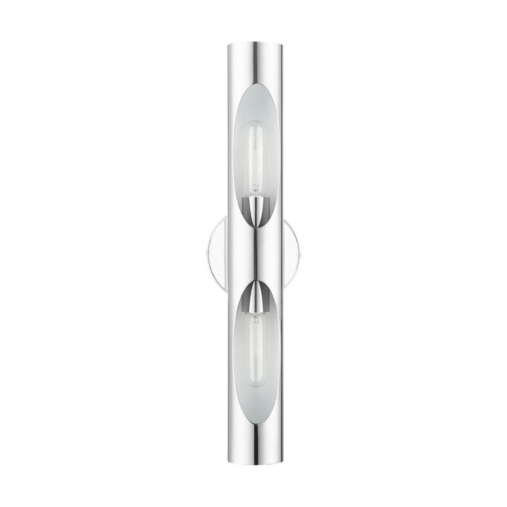 Livex Novato 45892-05 Wall Sconce Light - Polished Chrome