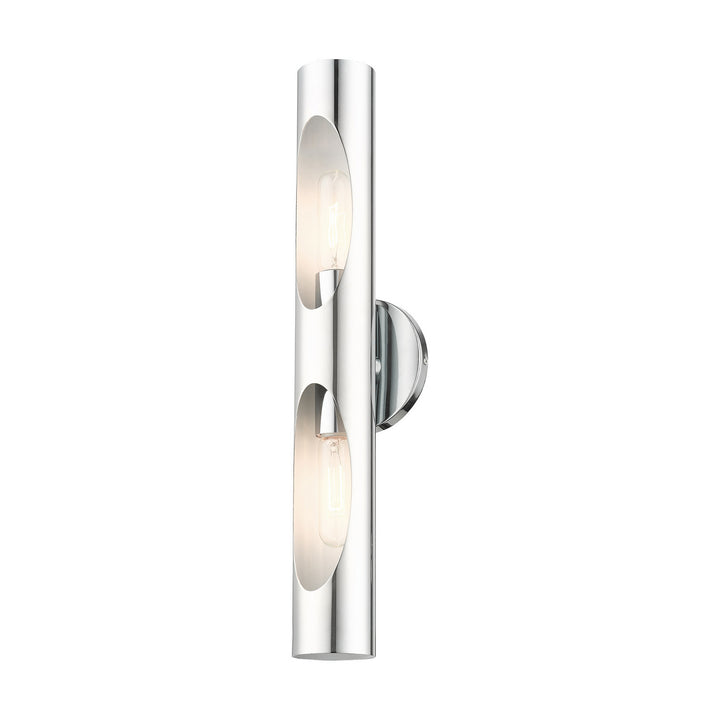 Livex Novato 45892-05 Wall Sconce Light - Polished Chrome