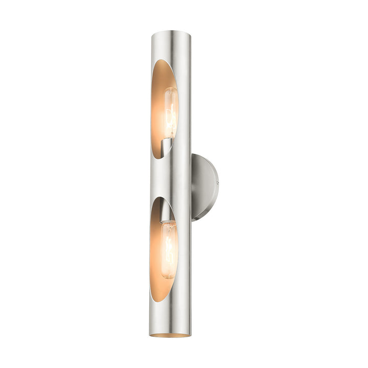 Livex Novato 45892-91 Wall Sconce Light - Brushed Nickel