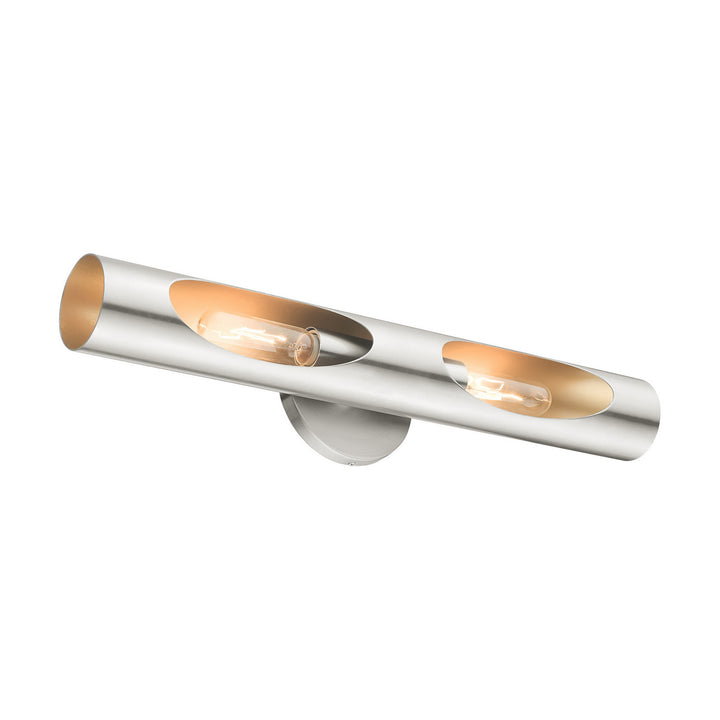 Livex Novato 45892-91 Wall Sconce Light - Brushed Nickel