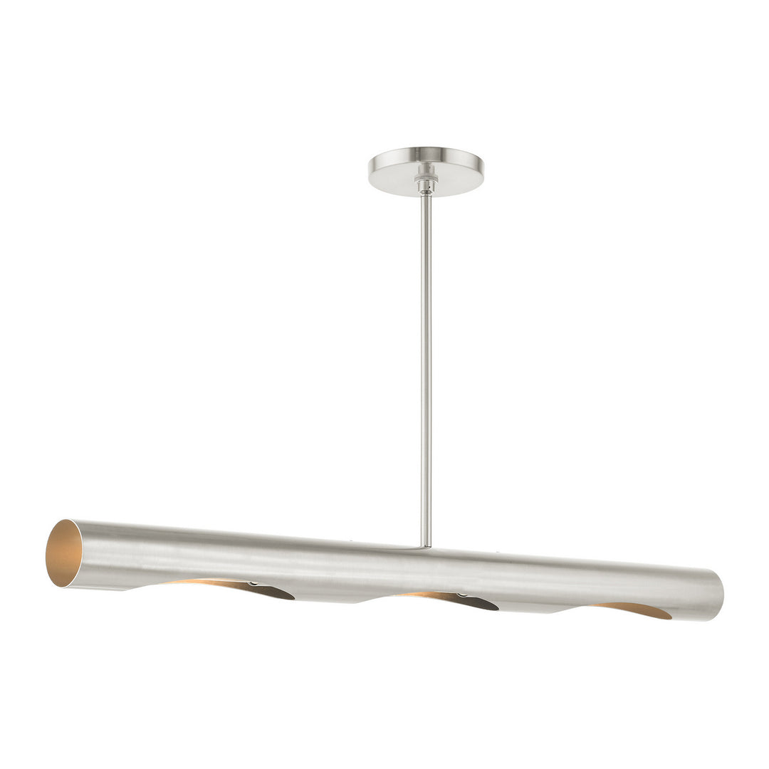 Livex Novato 45897-91 Pendant Light - Brushed Nickel