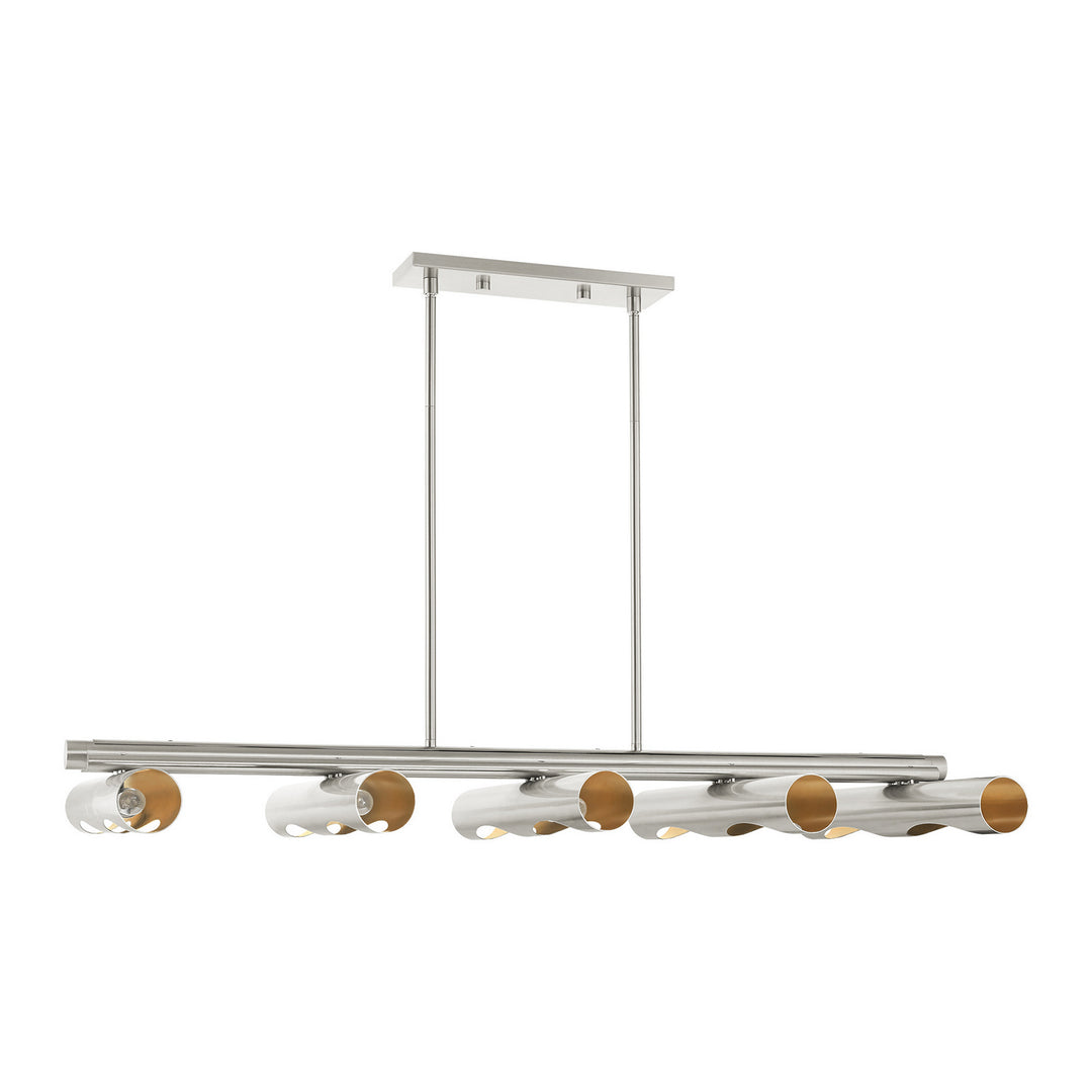 Livex Novato 45898-91 Pendant Light - Brushed Nickel