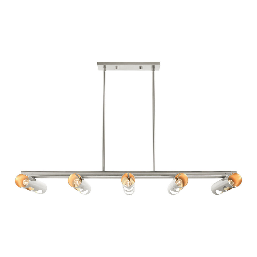 Livex Novato 45898-91 Pendant Light - Brushed Nickel