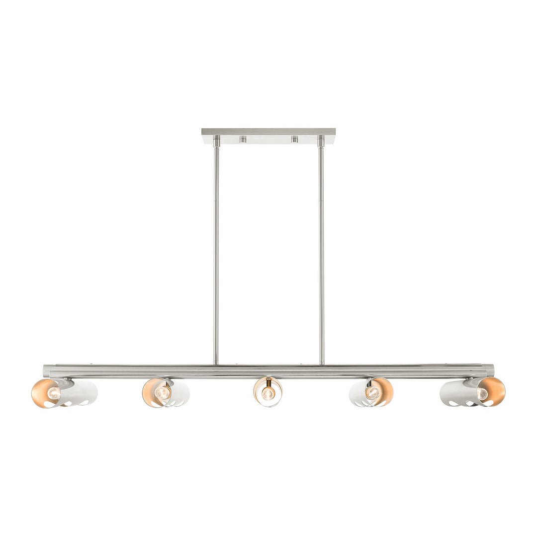 Livex Novato 45898-91 Pendant Light - Brushed Nickel