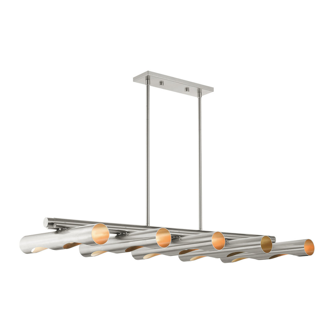 Livex Novato 45898-91 Pendant Light - Brushed Nickel