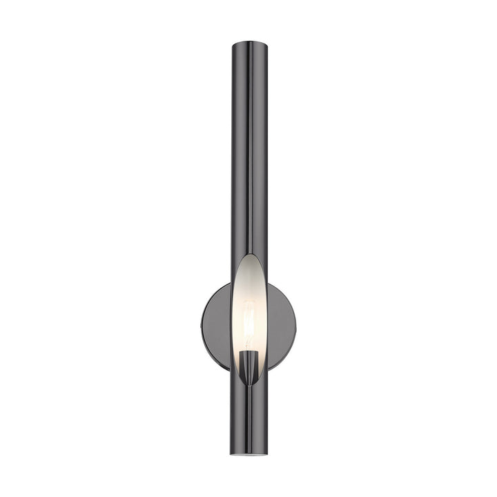 Livex Acra 45911-46 Wall Sconce Light - Black Chrome