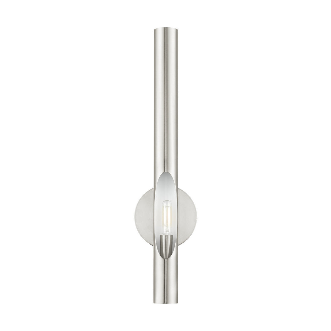 Livex Acra 45911-91 Wall Sconce Light - Brushed Nickel