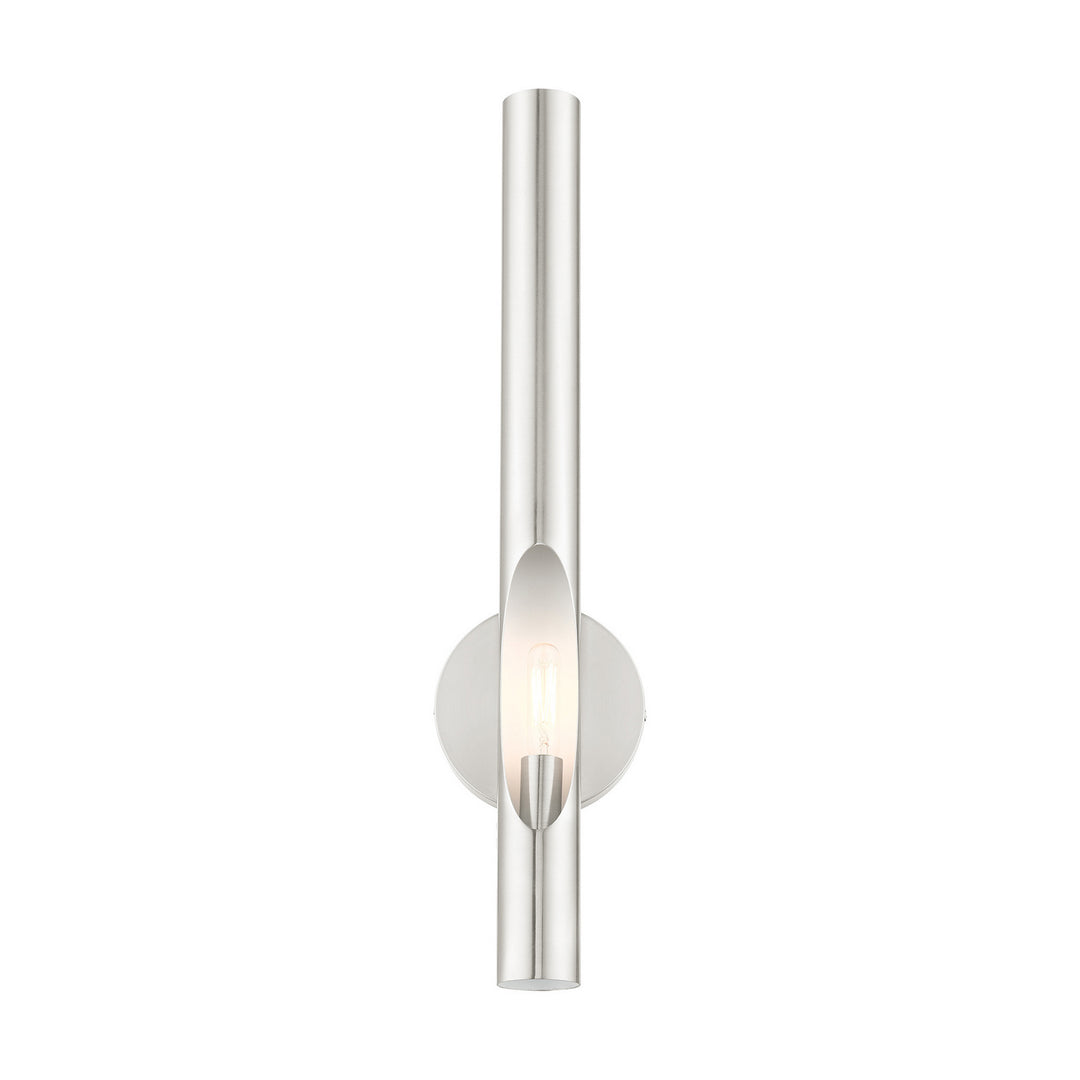 Livex Acra 45911-91 Wall Sconce Light - Brushed Nickel