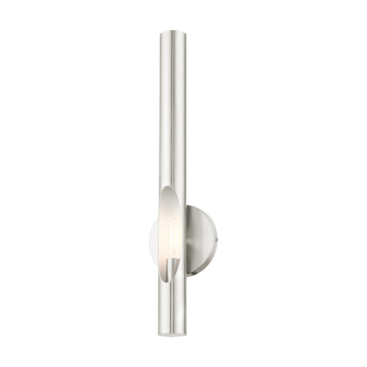 Livex Acra 45911-91 Wall Sconce Light - Brushed Nickel