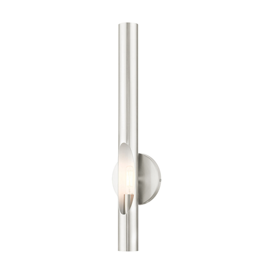 Livex Acra 45911-91 Wall Sconce Light - Brushed Nickel