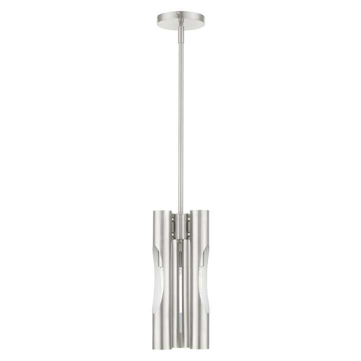 Livex Acra 45913-91 Pendant Light - Brushed Nickel