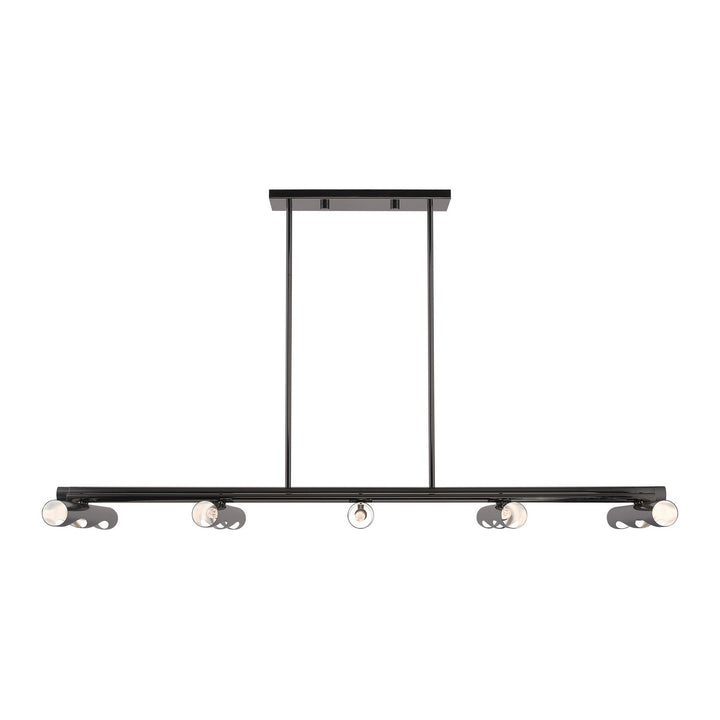 Livex Acra 45918-46 Pendant Light - Black Chrome