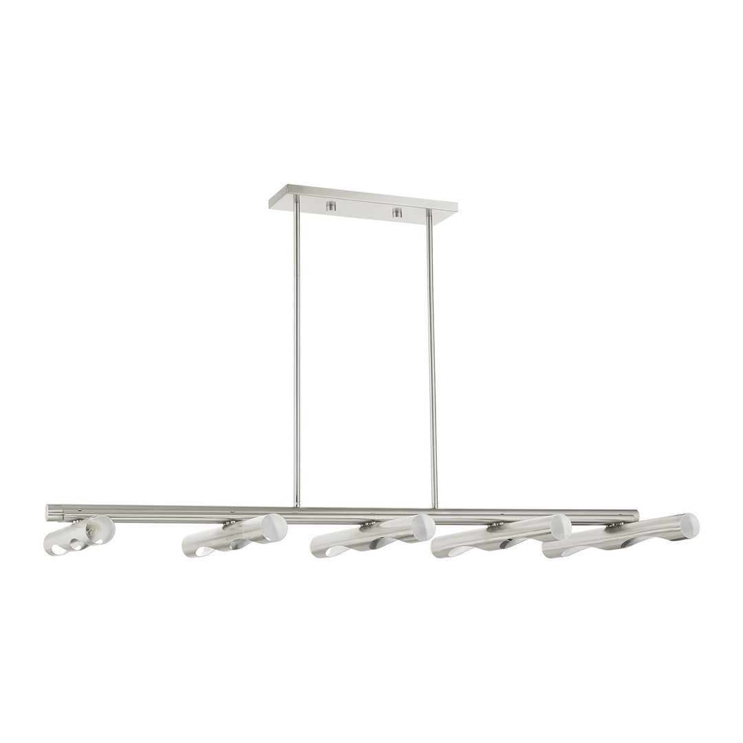 Livex Acra 45918-91 Pendant Light - Brushed Nickel
