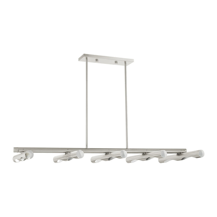 Livex Acra 45918-91 Pendant Light - Brushed Nickel