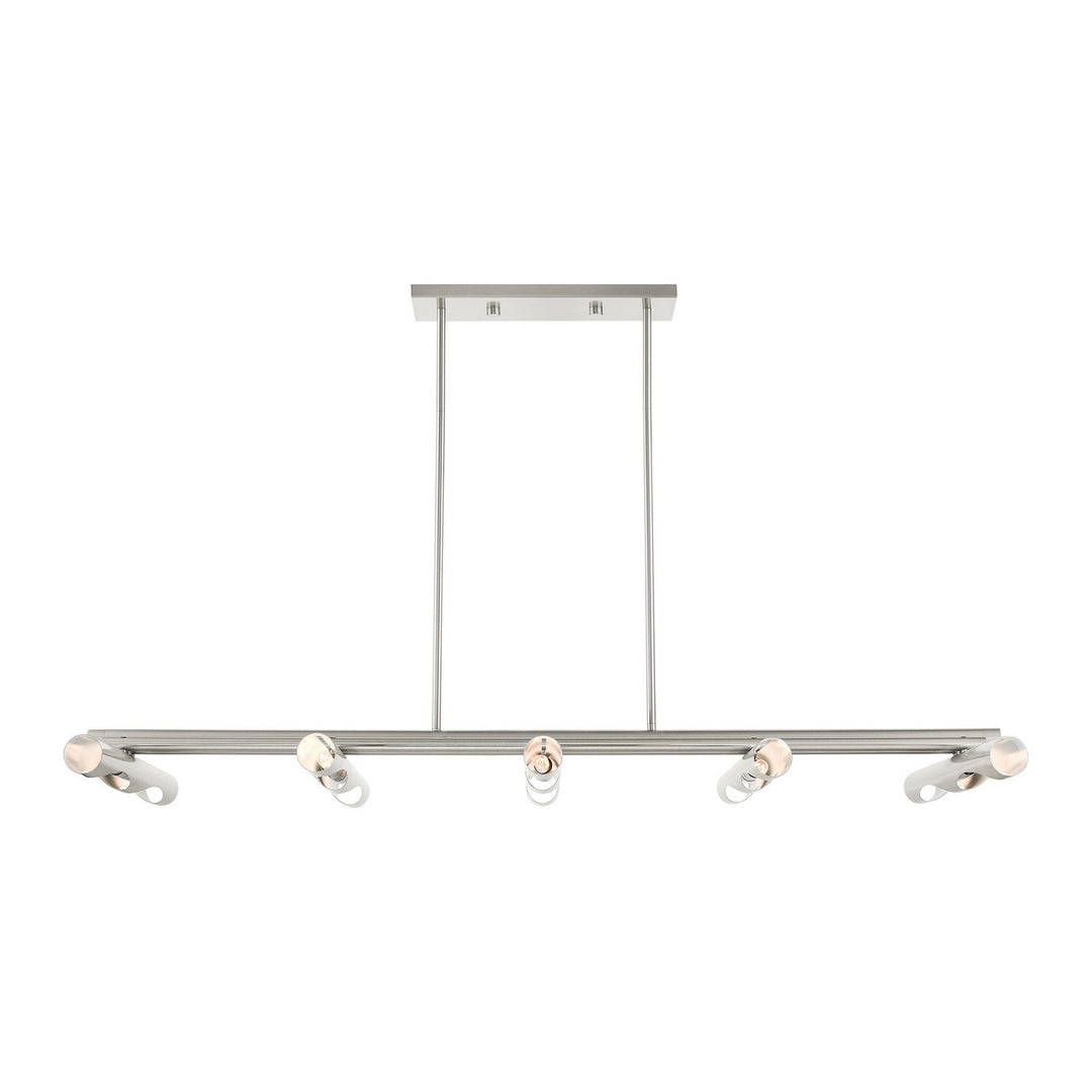 Livex Acra 45918-91 Pendant Light - Brushed Nickel