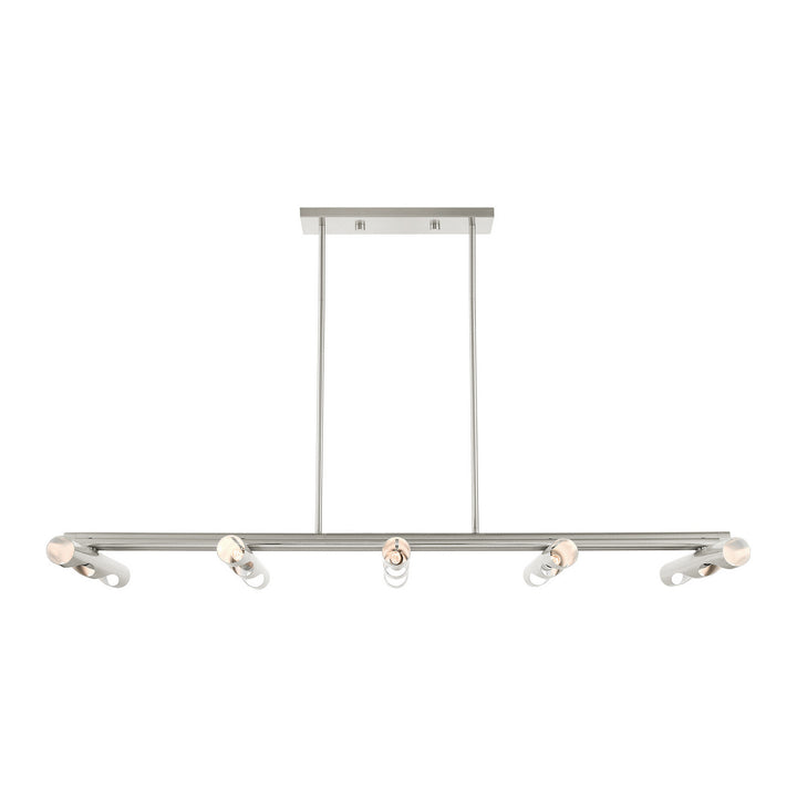 Livex Acra 45918-91 Pendant Light - Brushed Nickel