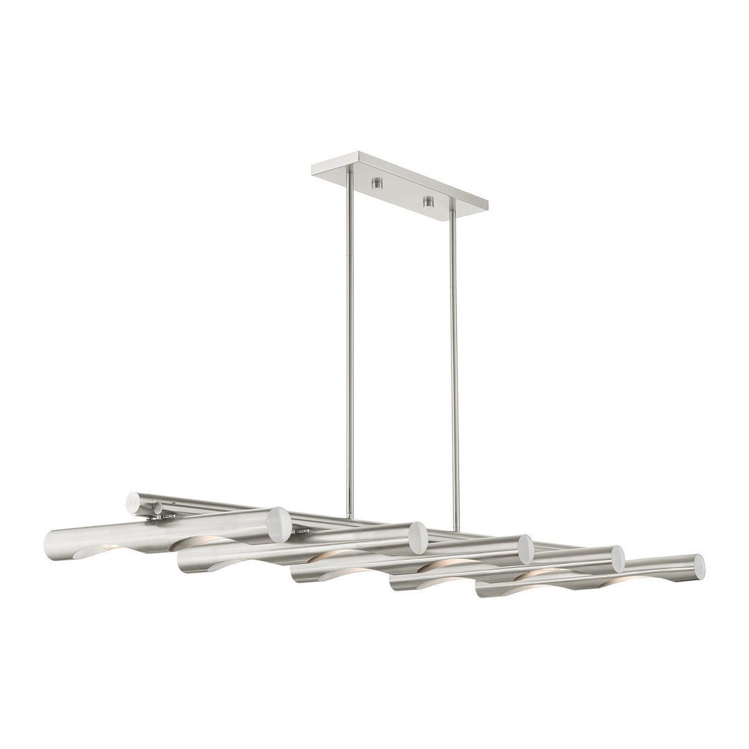 Livex Acra 45918-91 Pendant Light - Brushed Nickel