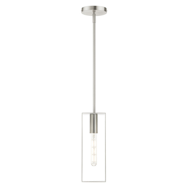 Livex Soma 45951-91 Pendant Light - Brushed Nickel