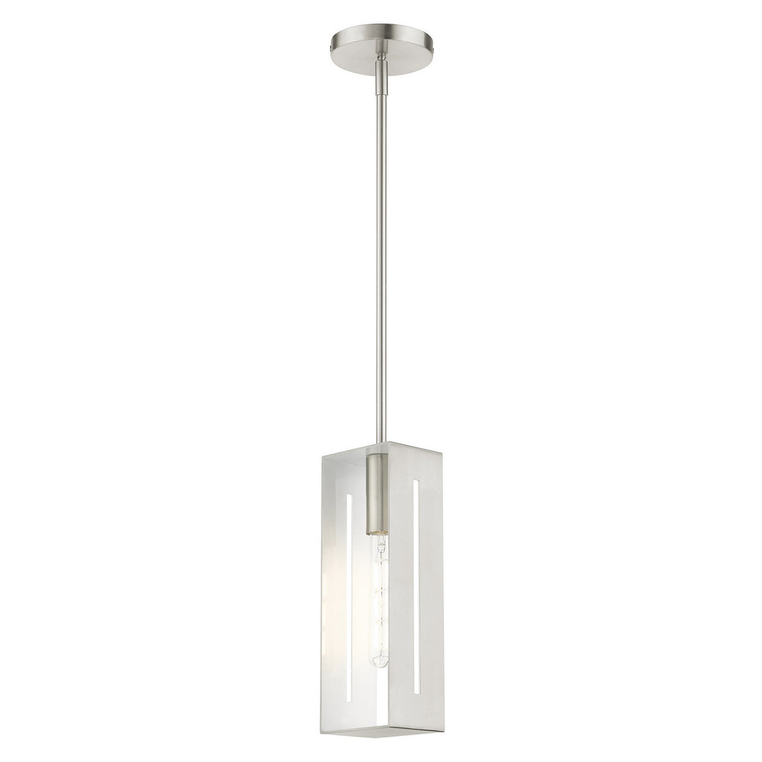 Livex Soma 45951-91 Pendant Light - Brushed Nickel