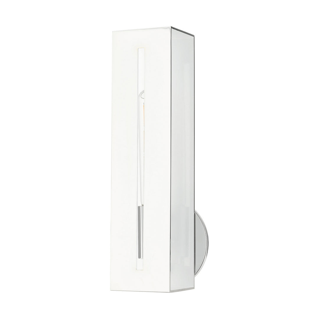Livex Soma 45953-05 Wall Sconce Light - Polished Chrome