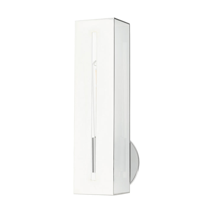 Livex Soma 45953-05 Wall Sconce Light - Polished Chrome