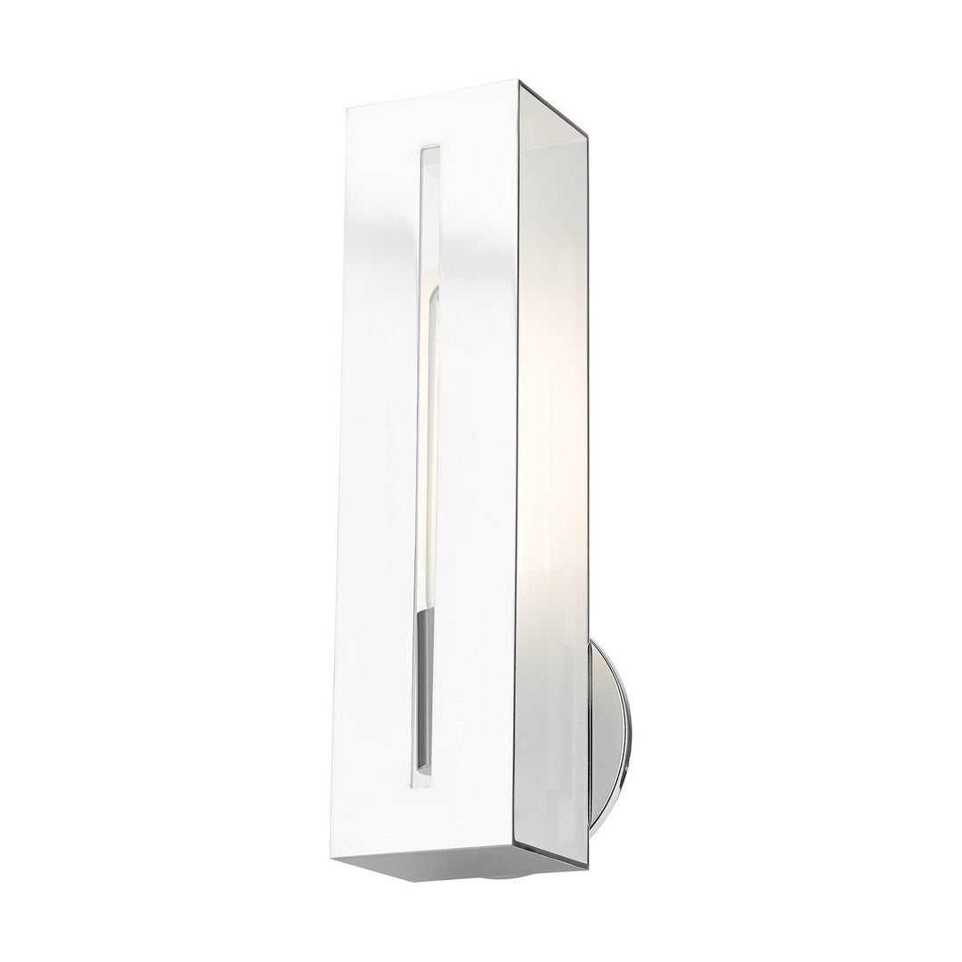 Livex Soma 45953-05 Wall Sconce Light - Polished Chrome
