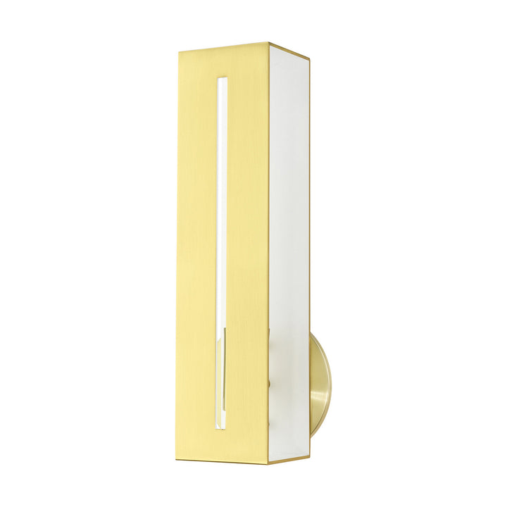Livex Soma 45953-12 Wall Sconce Light - Satin Brass