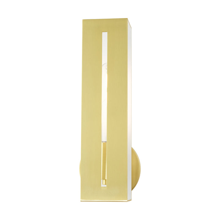 Livex Soma 45953-12 Wall Sconce Light - Satin Brass
