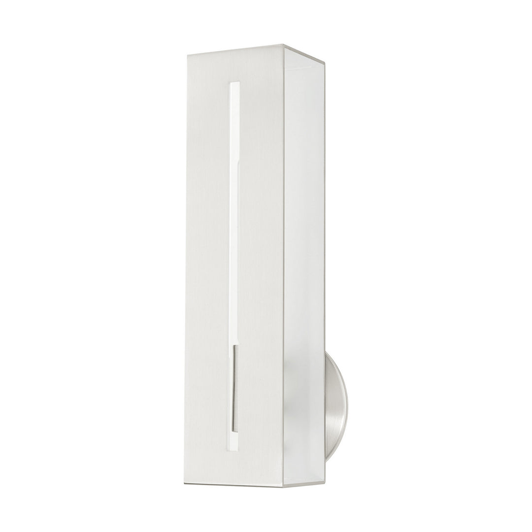 Livex Soma 45953-91 Wall Sconce Light - Brushed Nickel